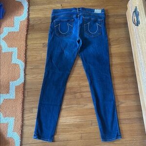 True Religion Blue Skinny Jeans Classic Fit